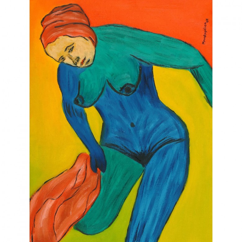 Mulher das plêiades – 30 x 40 cm